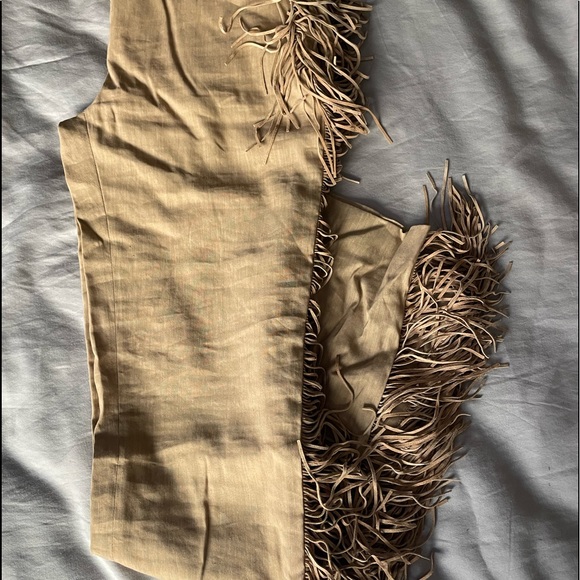 Rare Plein SUD made in Italy linen side fringe - Picture 12 of 12